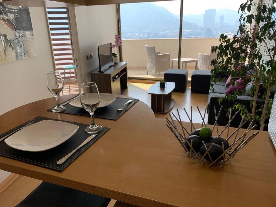 Depto Excelente Ubicacion Y Hermosa Vista Con Aire Acondicionado Mac10 * Santiago