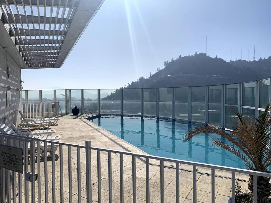 Depto Excelente Ubicacion Y Hermosa Vista Con Aire Acondicionado Mac10 Santiago